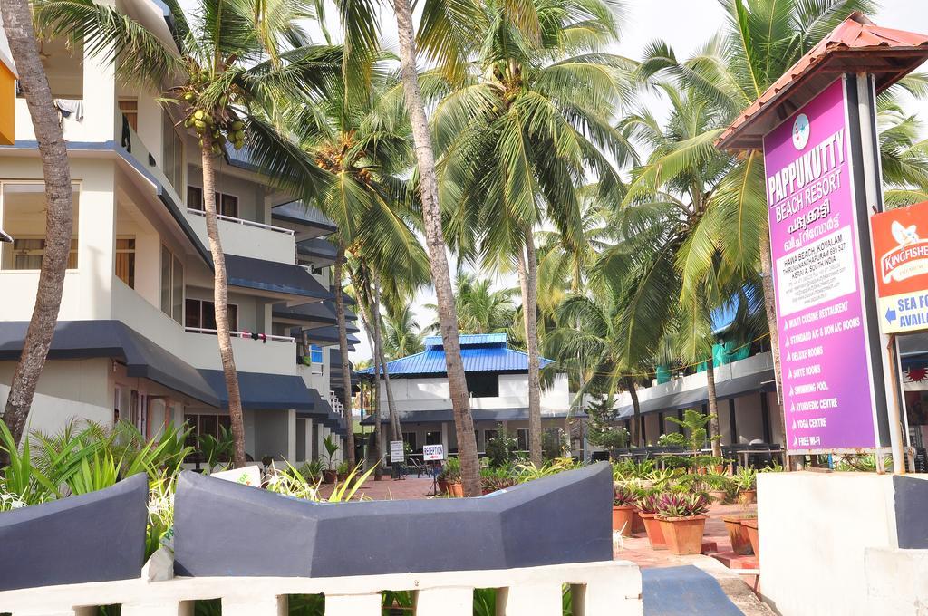 Pappukutty Beach Resort كوفالام المظهر الخارجي الصورة